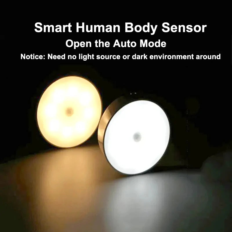 LUMOTECH Smart LED Night Light β Sensor Activated, Magnetic & Rechargeable