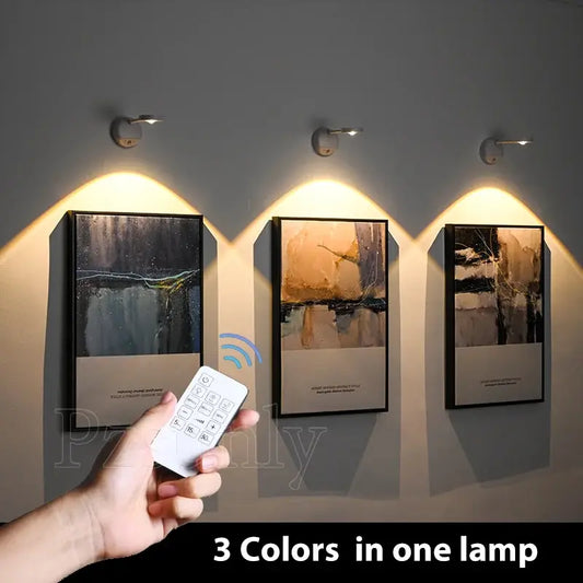 LUMOTECH™ Motion Sensor Night Light - Wireless USB Rechargeable LED Light for Bedroom, Kitchen, Hallway, Closet | Indoor Safety Lighting